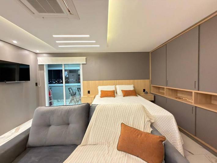 Casas e apartamentos de temporada para 3 pessoas, com vista e balcão em Sorocaba