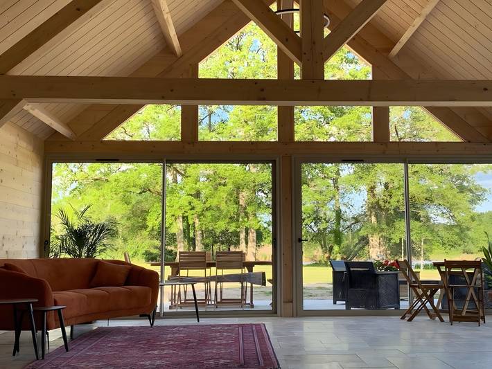 Gîte pour 40 personnes, avec jardin et vue sur le lac à Saint-Viâtre - 2