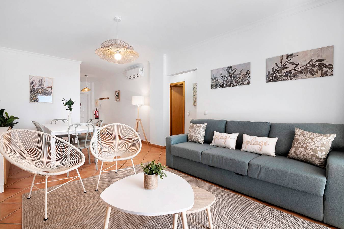 Ganze Wohnung, Ferienwohnung "T2 B Apt Sobreiro" mit Gemeinschaftspool, 2 Balkonen und Wlan in Santa Luzia, Parque Natural da Ria Formosa