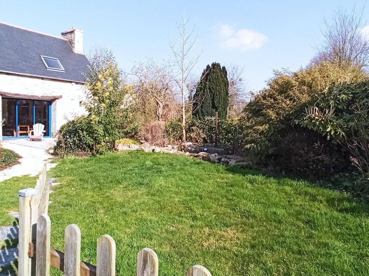 Die Scheune des Vaters in Kermoroc'h, Région de Guingamp