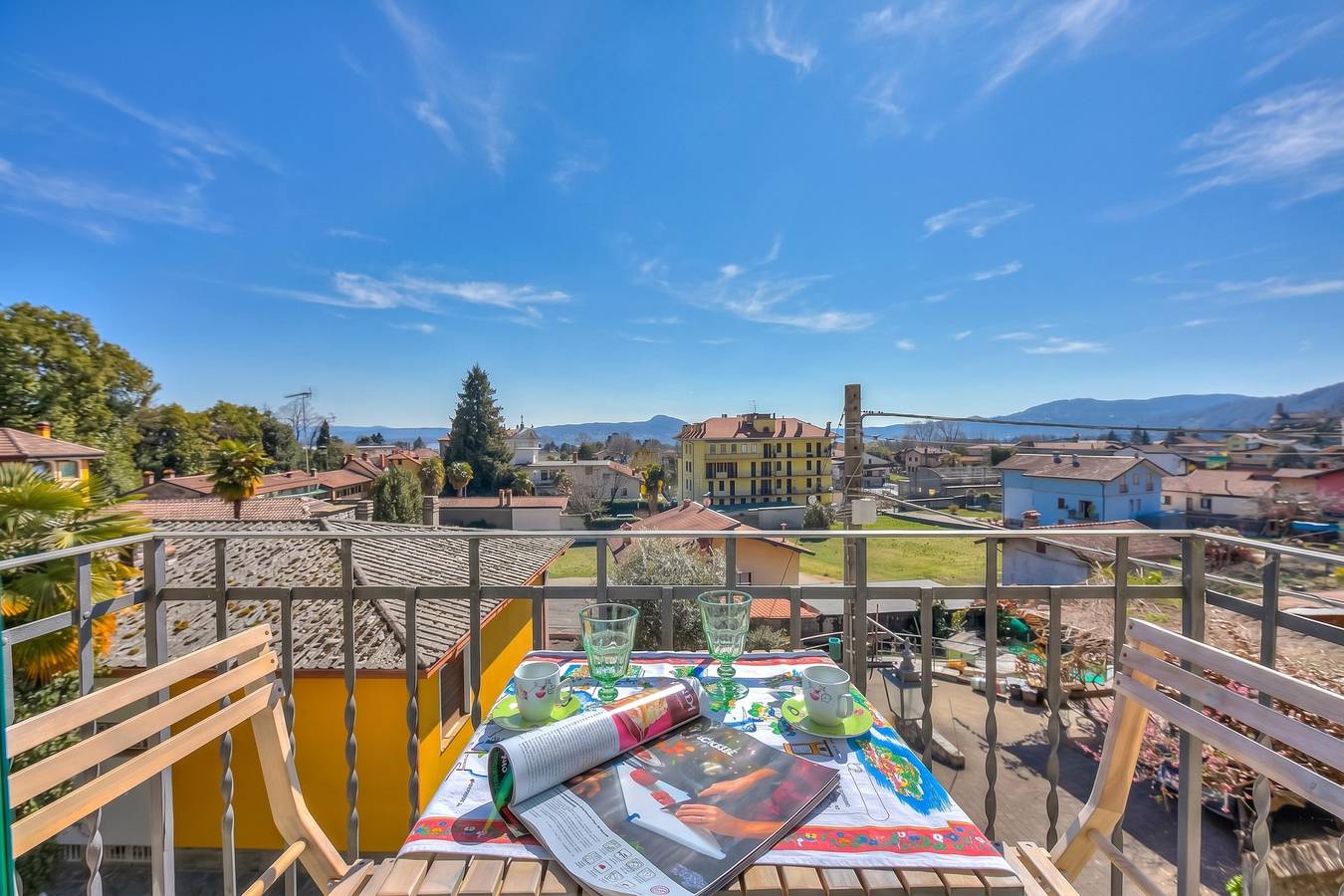 Appartamento intero, Nido Belvedere Ac and Lake View in Lesa, Lago Maggiore (Piemonte)