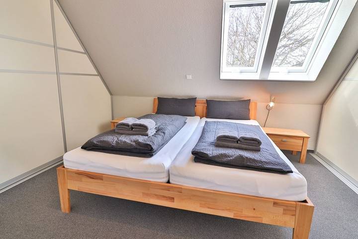 Ferienhaus für 6 Personen, mit Terrasse und Balkon/Terrasse auf Langeoog