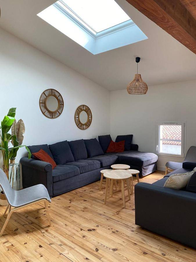 Appartement de vacances pour 11 personnes, avec jardin