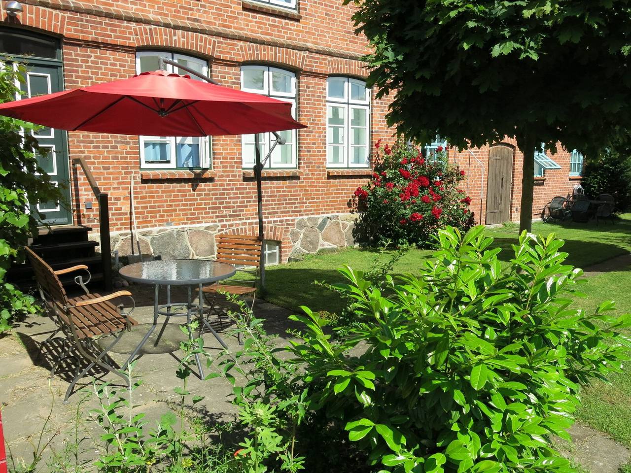 Ferienhaus 'Gästehof Apolony' mit privater Terrasse, Garten und Wlan in Utecht, Ratzeburger See