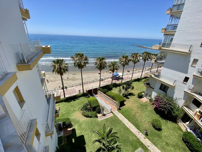 Apartamento para 5 personas, con jardín y piscina para niños, Se admiten mascotas en Marbella Centro