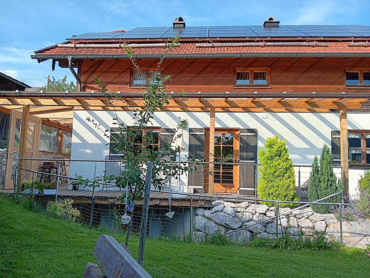 Ganze Ferienwohnung, Ferienwohnung Max Fegg - Ferienwohnung Fegg, 33m², Eg, 1 Schlafzimmer, Terrasse, Sat-Tv, 2 Pers. in Anger, Bayerische Alpen