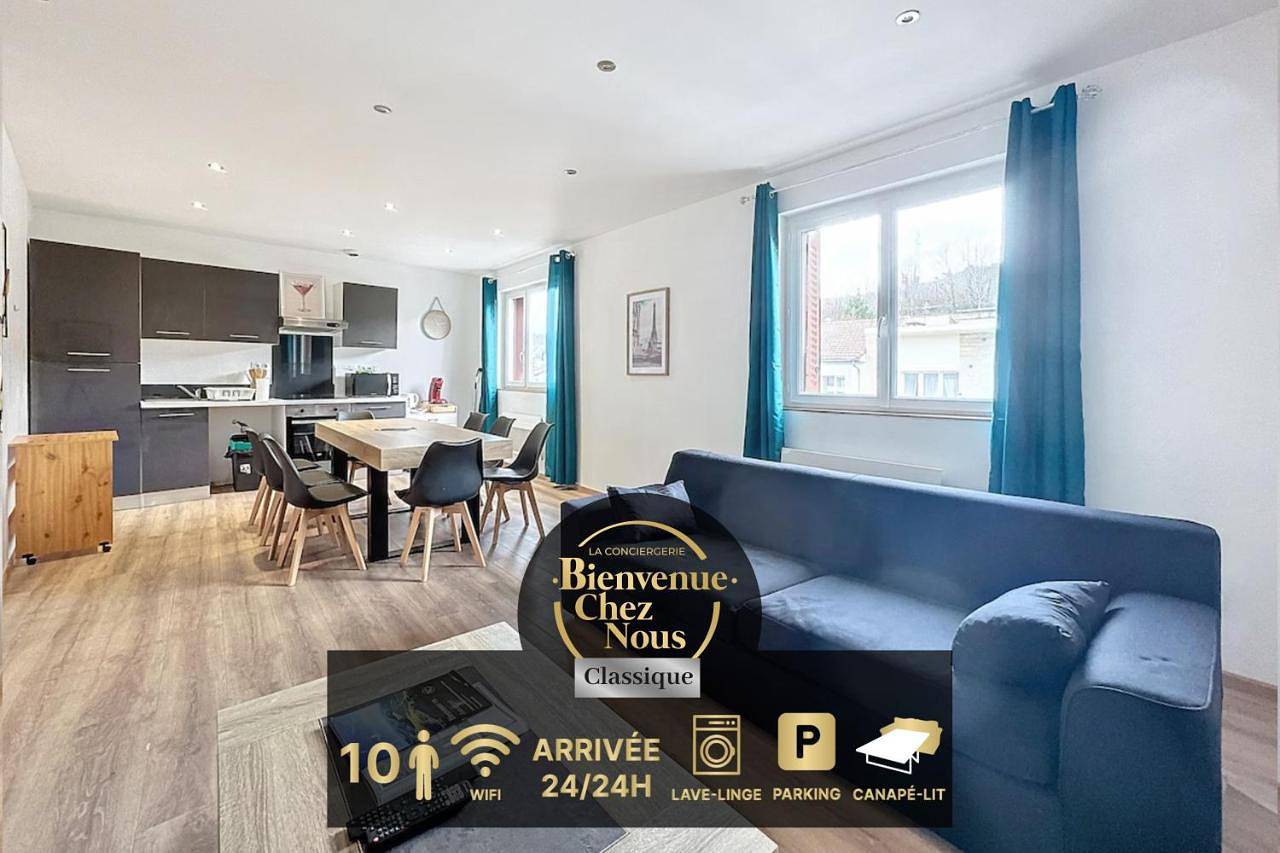 Appartement entier, Apartment 10pers Aubière , Parking, Wifi - Tv in Aubière, Parc naturel régional des Volcans d'Auvergne