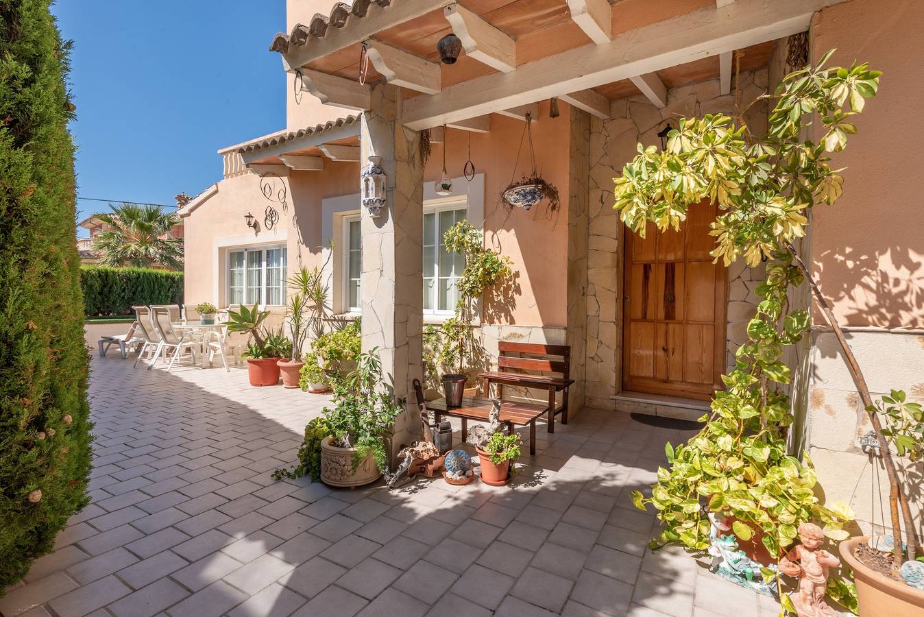 Villa "Son Ferrer" with Garden, Pool, Wi-Fi and Air Conditioning in Son Ferrer, Calvià