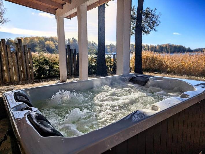 Ferienwohnung für 2 Personen, mit Seeblick und Ausblick sowie Sauna und Garten, mit Haustier in Polen - 3