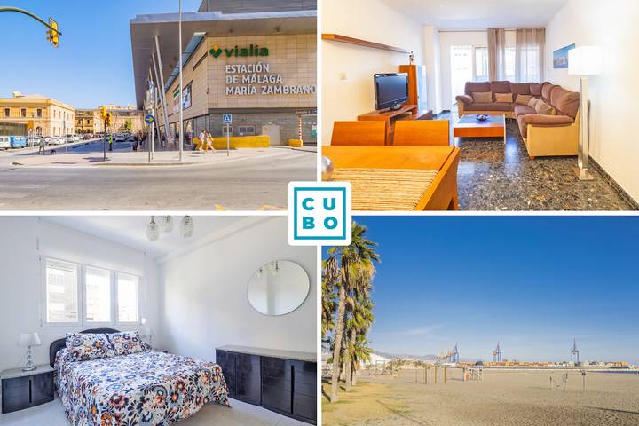 Vakantieappartement voor 5 personen, met terras in Malaga