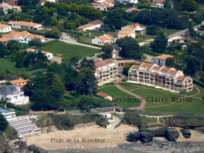 Gîte pour 4 personnes, avec vue et terrasse dans Plage de La Birochère - 2