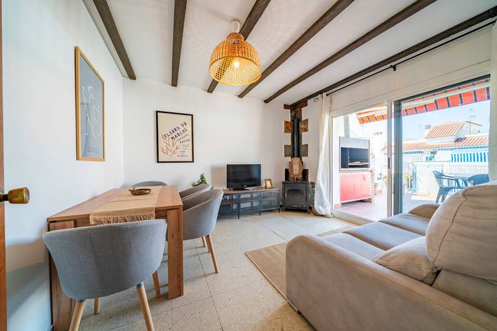 Appartamento per 3 persone, con terrazza in Pineda de Mar