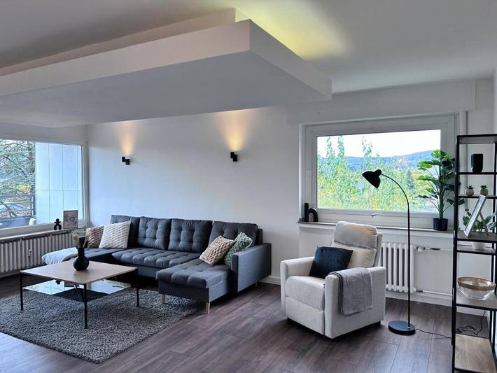 Ferienwohnung für 4 Personen, mit Balkon und Ausblick