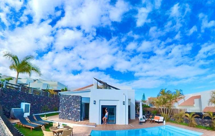 Chalet para 6 personas, con piscina además de vistas y jardín, Se admiten mascotas en La Gomera - 4