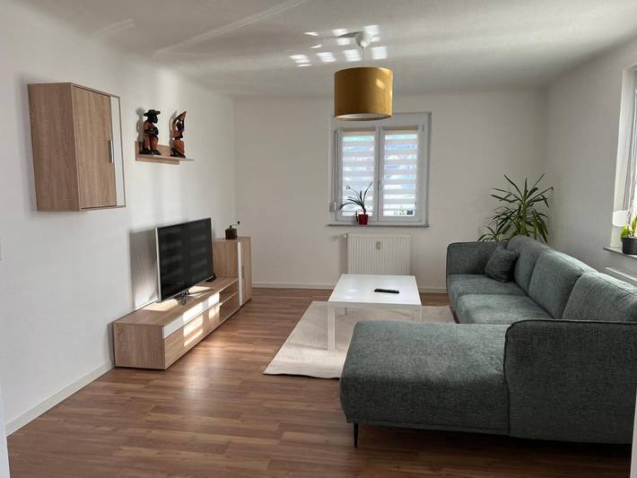 Ferienwohnung für 4 Personen, mit Balkon und Ausblick