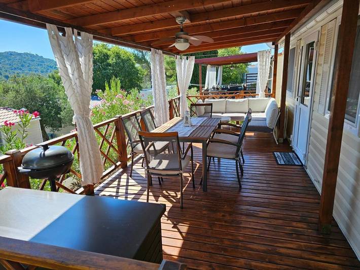 Camping pour 6 personnes, avec vue et jardin à Tisno - 3