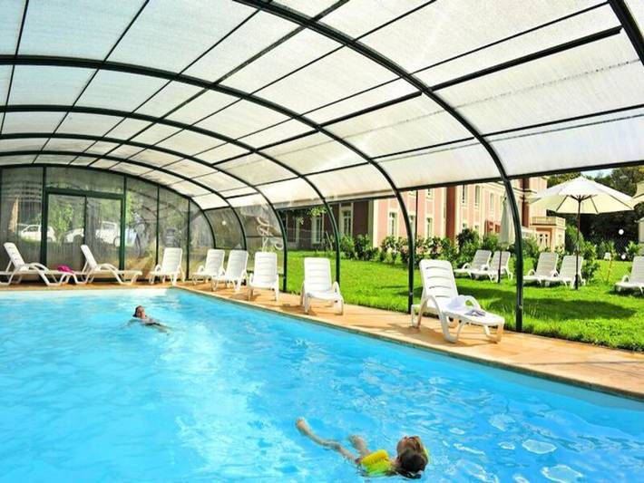 Ferienwohnung für 4 Personen, mit Sauna und Pool, mit Haustier