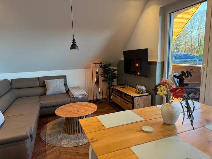 Ferienwohnung für 4 Personen, mit Balkon