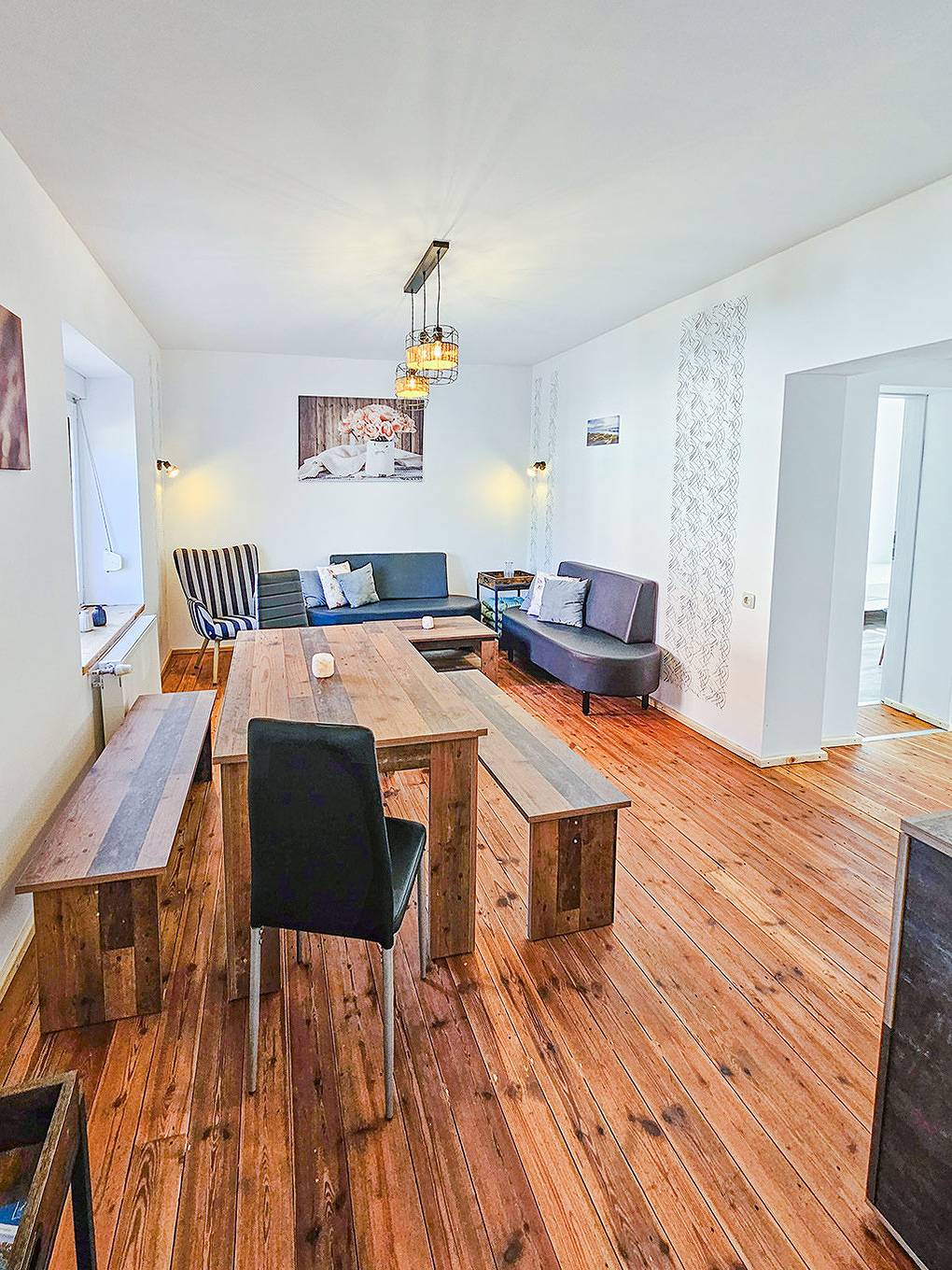 Ganze Ferienwohnung, De lütt Dörpkieker am Torgelower See in Torgelow am See, Müritz