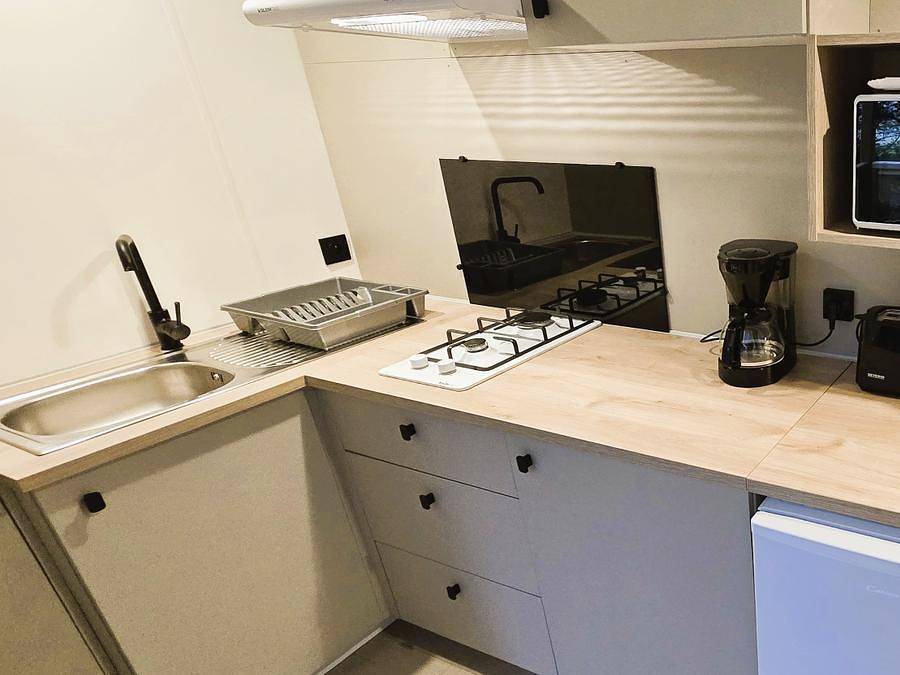 Camping La Frétille - Mobilhome 3 personnes - Mobil-home Cahita 2/3 pers in Longeville-sur-Mer, Vendée