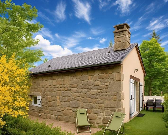 Gîte pour 6 personnes, avec terrasse et jardin
