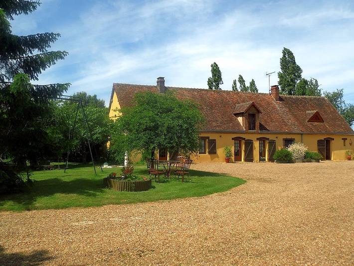 Chambre d’hôte pour 2 personnes, avec jardin dans le Loir-et-Cher