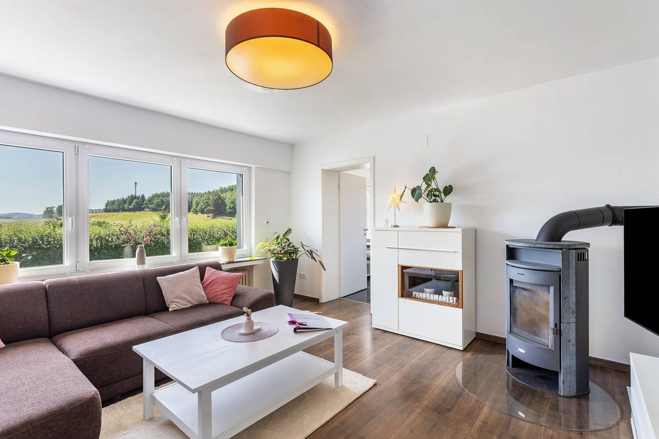 Appartement entier, Panoramanest Sauerland avec terrasse ensoleillée, emplacement calme, près du Sorpesee, sentiers in Balve, Arrondissement de la Mark