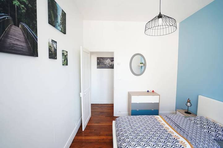 Ganze Wohnung, Spacious & cosy T3, south facing, very close to the Loire River in Orléans, Loire-Tal