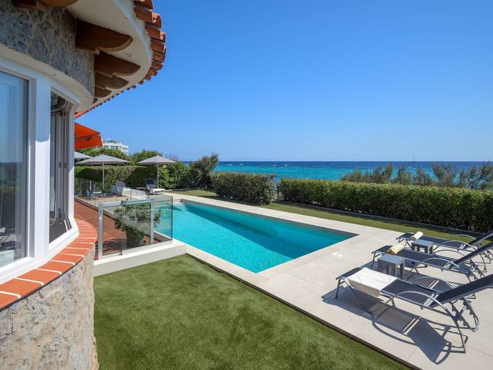 Location de vacances pour 8 personnes, avec piscine et jardin à Es Migjorn Gran - 3