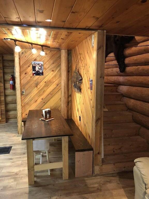 Cabane en bois pour 9 personnes, avec terrasse et jardin dans Alaska