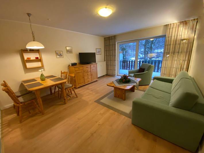 Ferienwohnung für 4 Personen, mit Balkon und Sauna sowie Garten, kinderfreundlich in Braunlage - 2