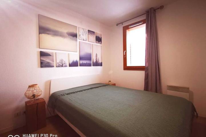 Ganze Wohnung, Les Orres 1800 Appart 2 p 30m2, 4 Couchages Piscine et spa Résidence 3 Étoiles in Les Orres, Nationalpark Écrins