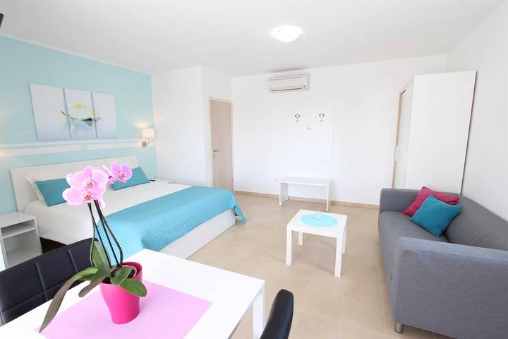 Studio voor 2 personen, met balkon in Rovinj