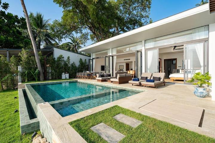 Villa mit pool für 8 Personen, mit Pool und Balkon auf Koh Samui