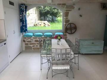 Gîte pour 7 personnes, avec jardin, animaux acceptés à Primelin
