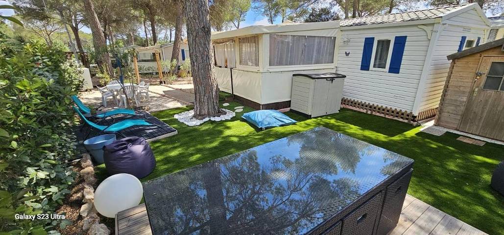 Camping pour 6 personnes, avec terrasse et piscine ainsi que jacuzzi et jardin à Puget-sur-Argens - 2
