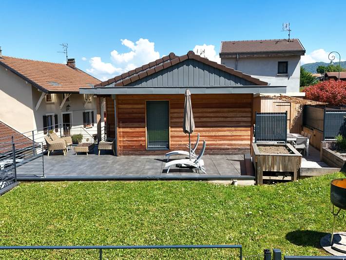 Maison de vacances pour 6 personnes, avec jardin et terrasse à Neuvecelle