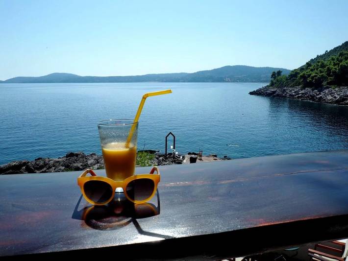 Ferienhaus für 5 Personen, mit Garten und Ausblick, mit Haustier
