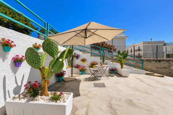 Apartamento entero, Apartamento 'Casa Mida 1' con terraza privada, Wi-Fi y aire acondicionado in Mattinata, Gargano
