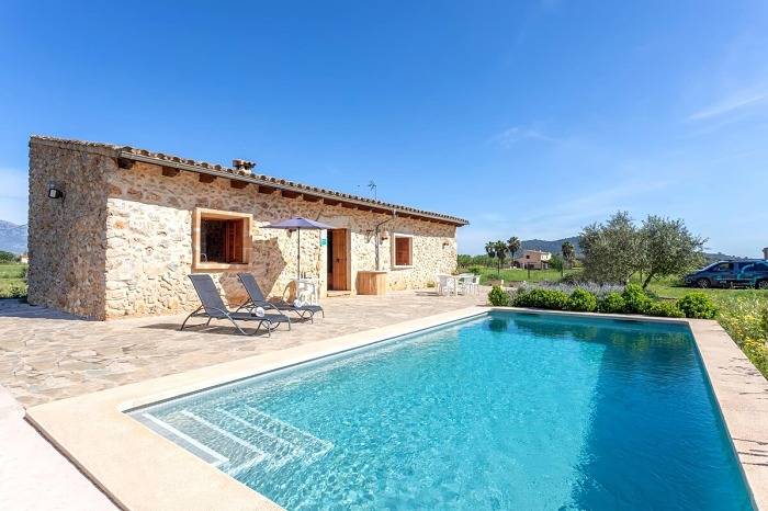Finca für 3 Personen, mit Pool und Garten auf Mallorca Inselmitte - 2