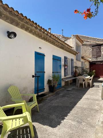 Location de vacances pour 5 personnes, avec terrasse à Peyriac-de-Mer