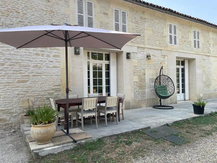 Location de vacances pour 4 personnes, avec terrasse à Migron