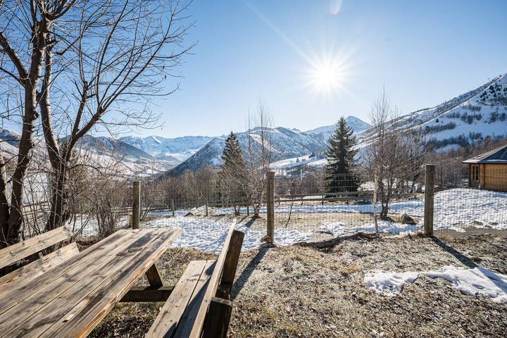 Camping für 3 Personen, mit Garten und Sauna, mit Haustier in Französische Alpen - 2