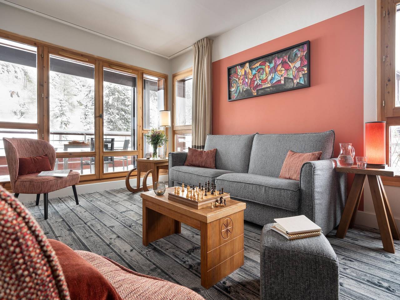 Appartement entier, Escapade pittoresque en montagne pour 6 personnes in Flaine, Arâches-la-Frasse