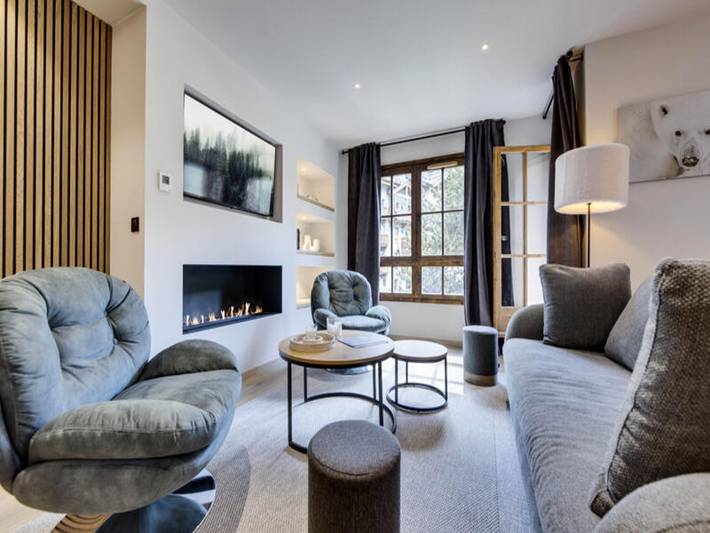 Gîte pour 8 personnes, avec piscine dans Arc 1950