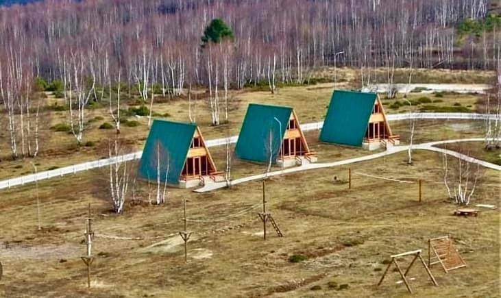 Chalet pour 3 personnes, avec Balcon et Vue