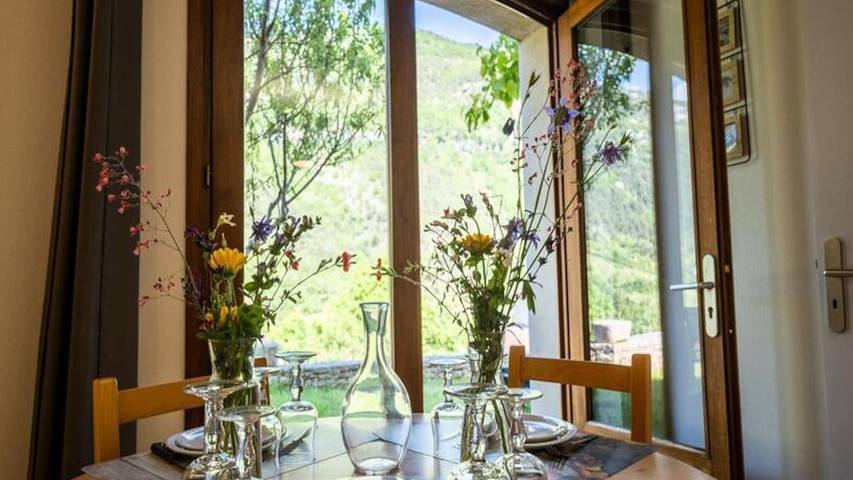 Gîte pour 5 personnes, avec terrasse et piscine, animaux acceptés à Les Vignes - 3