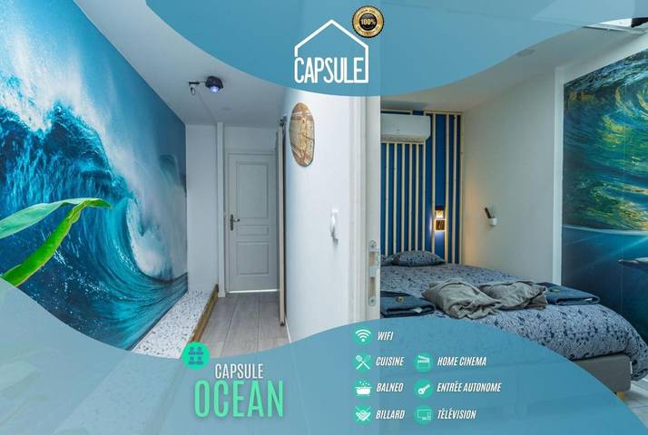 Appartement de vacances pour 4 personnes, avec jardin et vue - 1