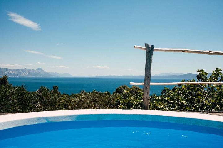 Zelt für 2 Personen, mit Garten und Ausblick sowie Pool, mit Haustier in Dalmatien - 3