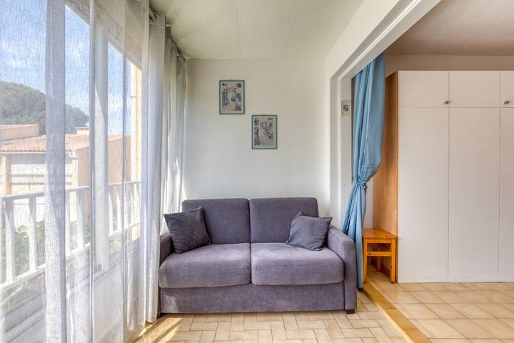Estudio entero, Estudio 'Les Saules' con aire acondicionado in Grau d’Agde, Agde